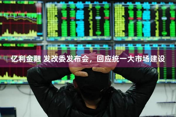 亿利金融 发改委发布会，回应统一大市场建设
