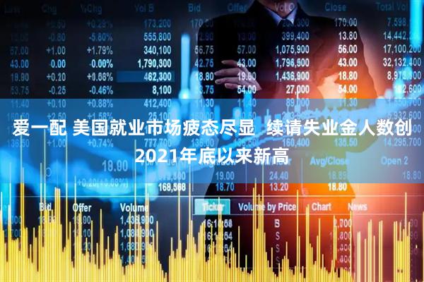 爱一配 美国就业市场疲态尽显  续请失业金人数创2021年底以来新高